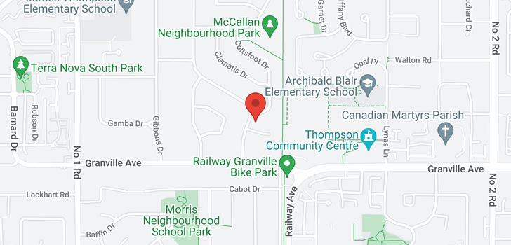 map of 6800 RIVERDALE DRIVE